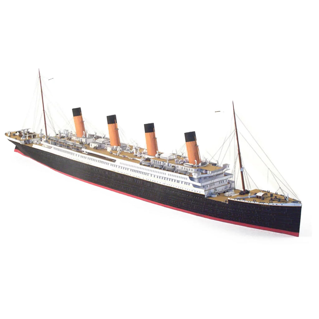 Ship Cruise Kit British 1:400 67*7CM Model Titanic Model Handmade ) (Unassembled Model Paper