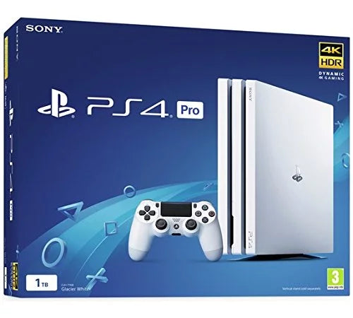 Like (Refurbished: White, Sony Cleaning 1TB 4 With Console Headset Pro Pre-Owned PlayStation Glacier Gaming 2 New) Controller Kit