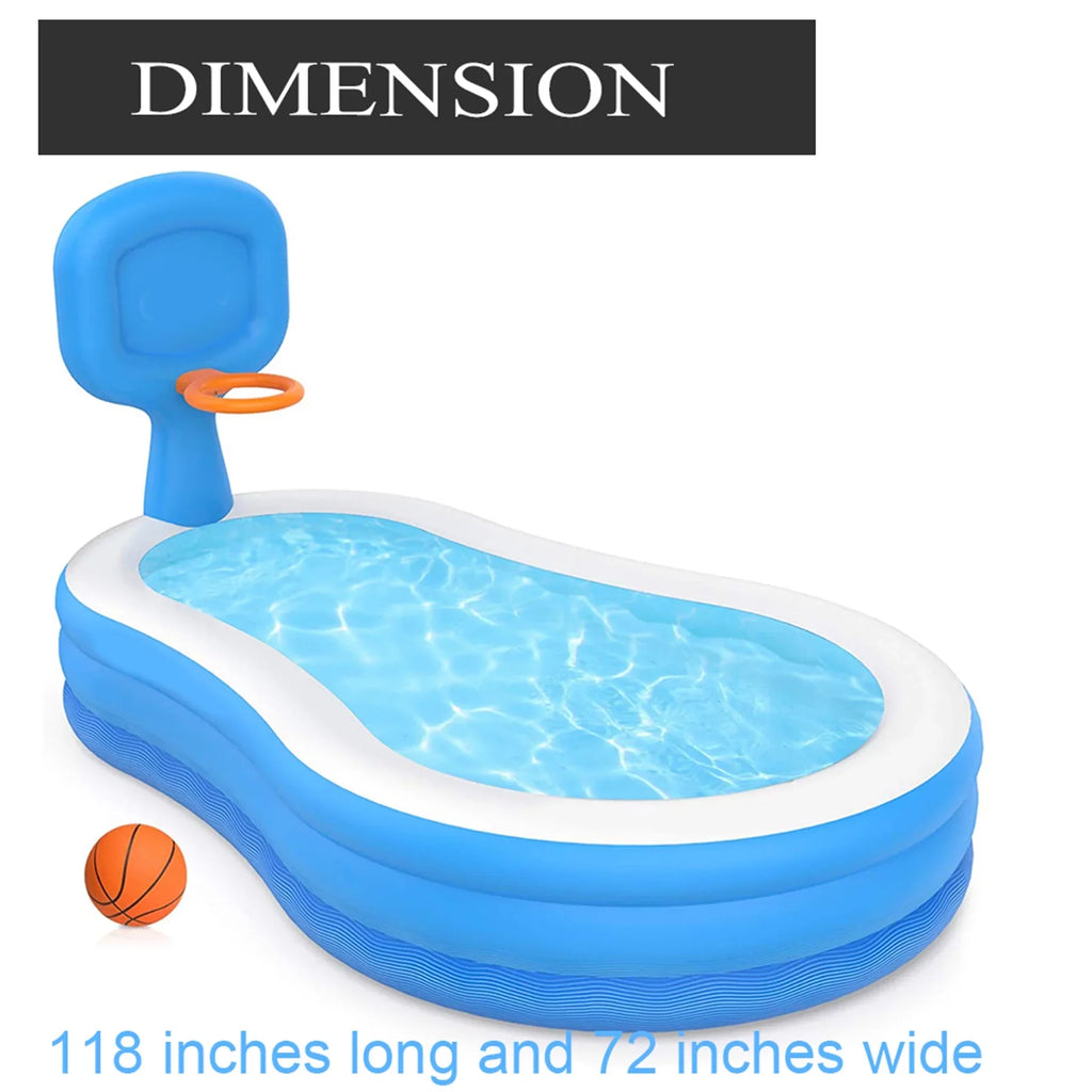 Blow Pool, Inflatable Up Swimming Pool