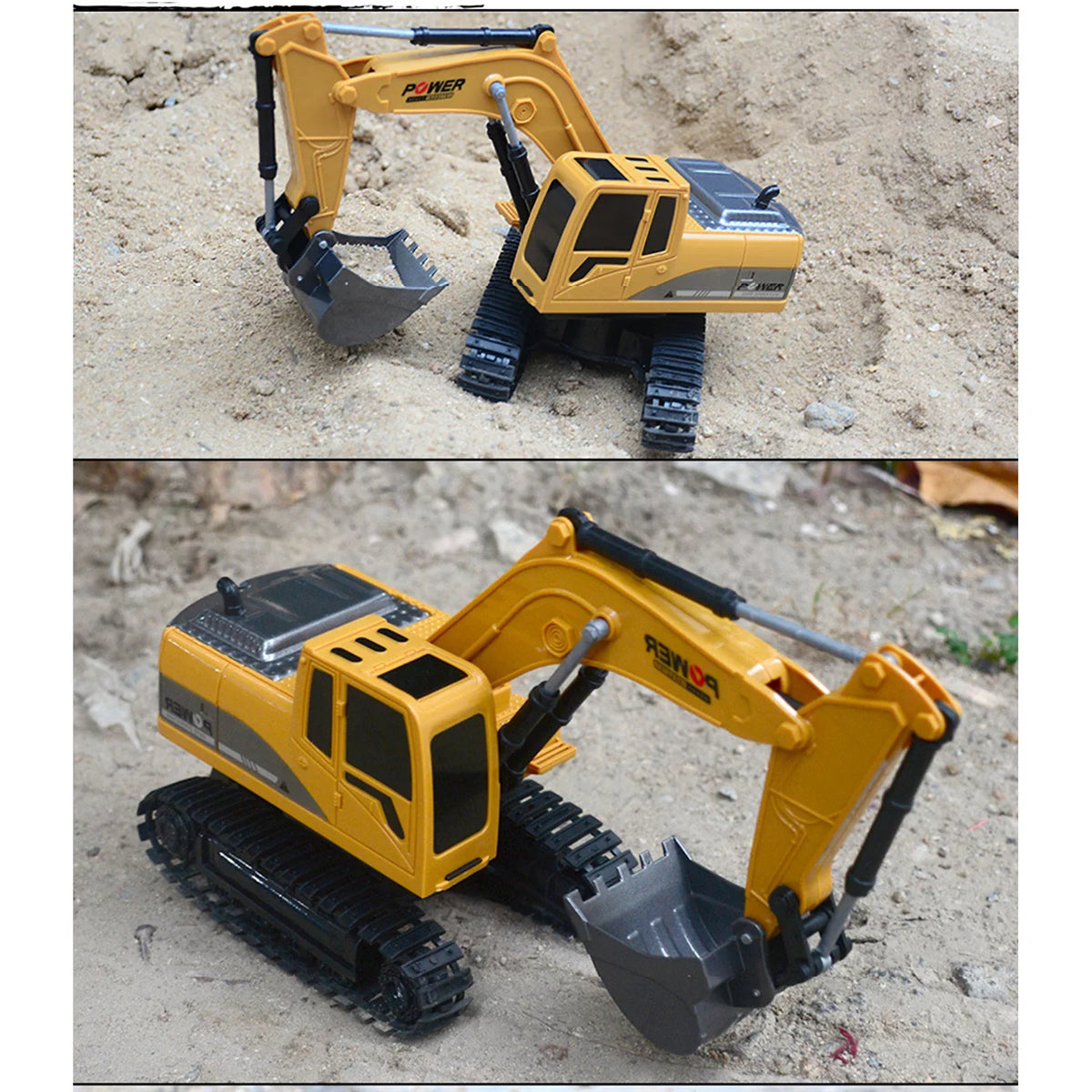 Engineering Plastic Alloy Trucks Car ExcavaTOr Mini 1:24 Electri Christmas