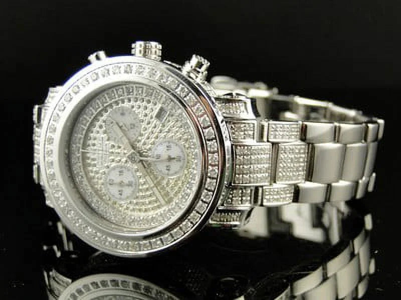 Watch Ct Ladies Platinum Diamond Icetime with 3 Diamond