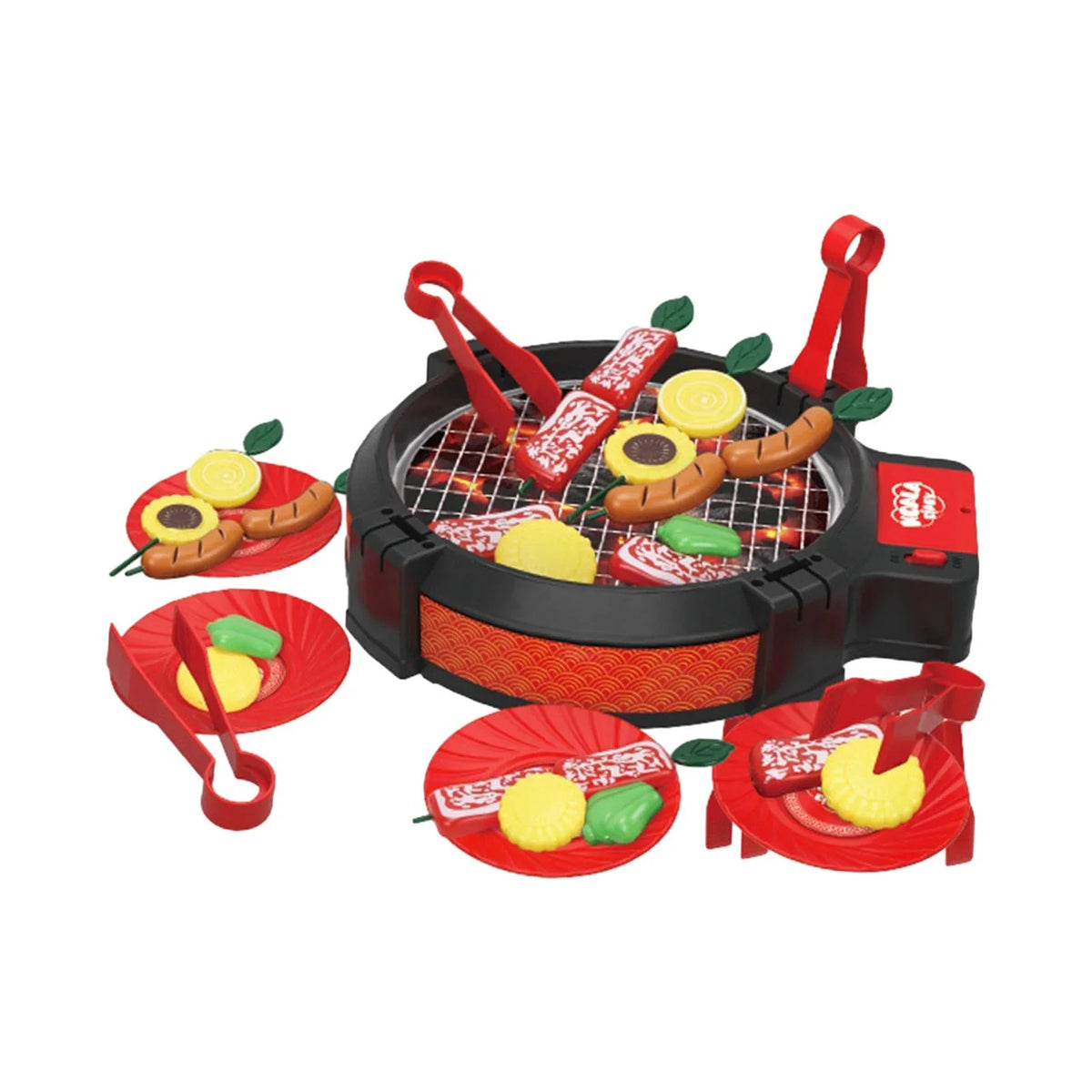 Kitchen Boys 27 Playset Toy Grill Kids for Barbecue Pieces shamjina Cooking Girls