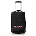 Softside 21" Carry-On Huskies Suitcase Rolling UConn Black