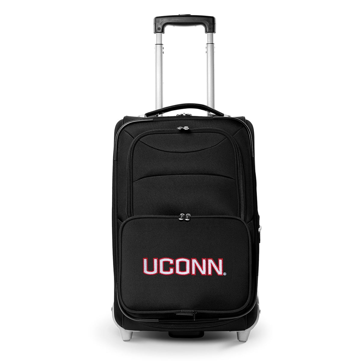 Softside 21" Carry-On Huskies Suitcase Rolling UConn Black