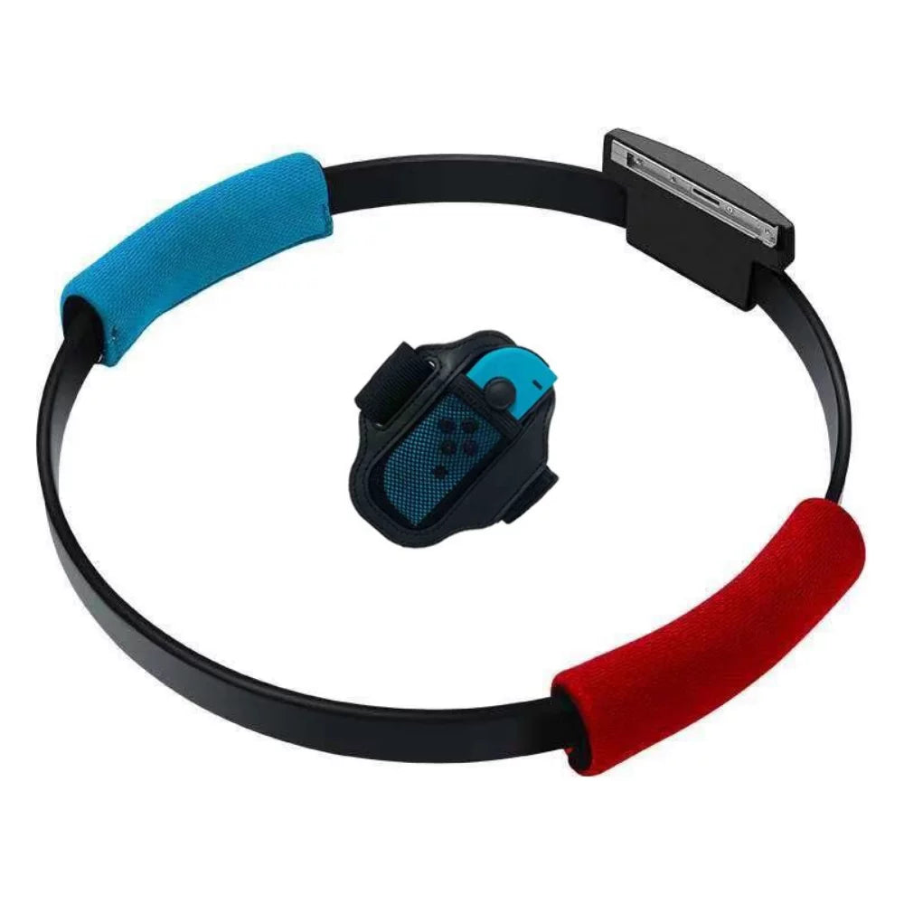 Ring Yoga Somatosensory Game Sport Nintend Ring Leg Anti-Slip Switch For Grips For Adjustable Strap Fitness Set