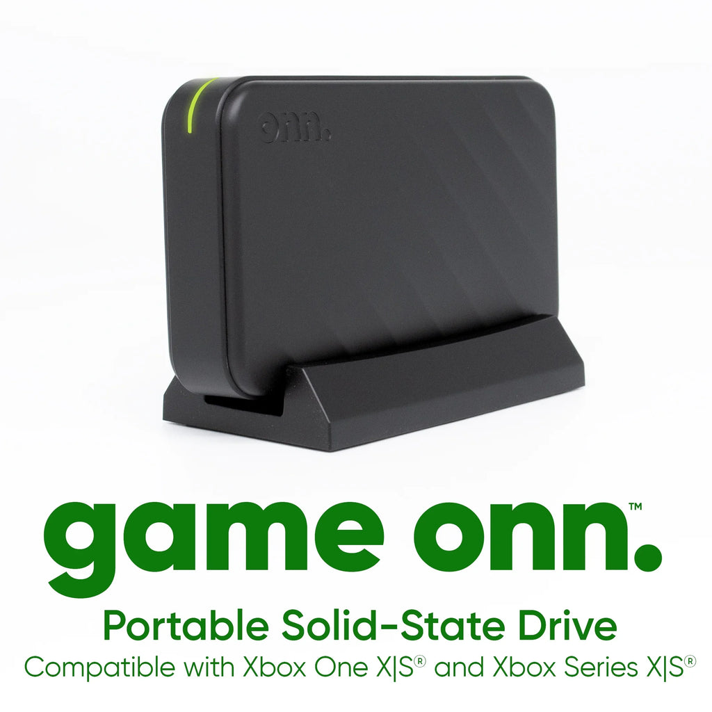 onn. 1TB Xbox with Gaming and Xbox One X|S Fits Portable Series