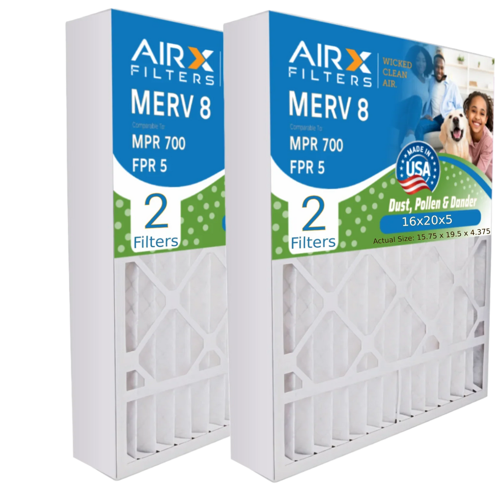 Air 16x20x5 Pack 700 Made Filter to 8 5 . FC100A1003 2 Filter Furnace Comparable & Premium 16x20x5 by Fits with Honeywell