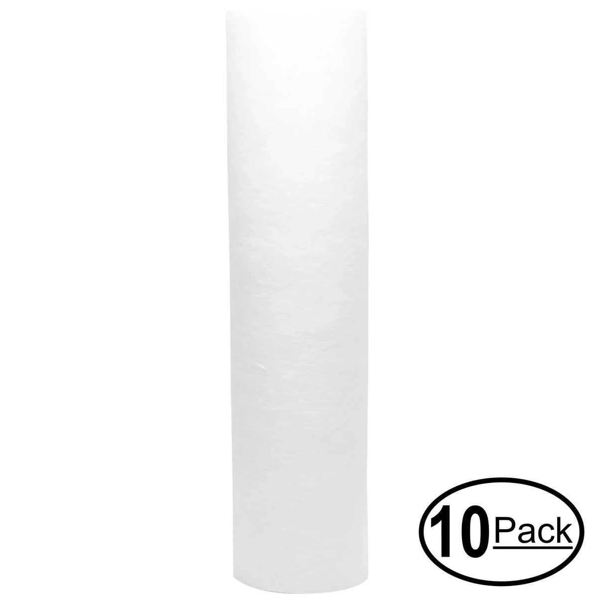 3M for 10-Pack Denali Steel for Whole Universal Filter Stainless Brand Aqua-Pure Pure 5-Micron Replacement - - Housing 3M 10-inch -316L Polypropylene Aqua-Pure House Cartridge Filter SS20 Sediment