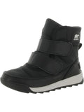 On Pull Boots Girls Strap Fur Sorel Winter Faux Whitney