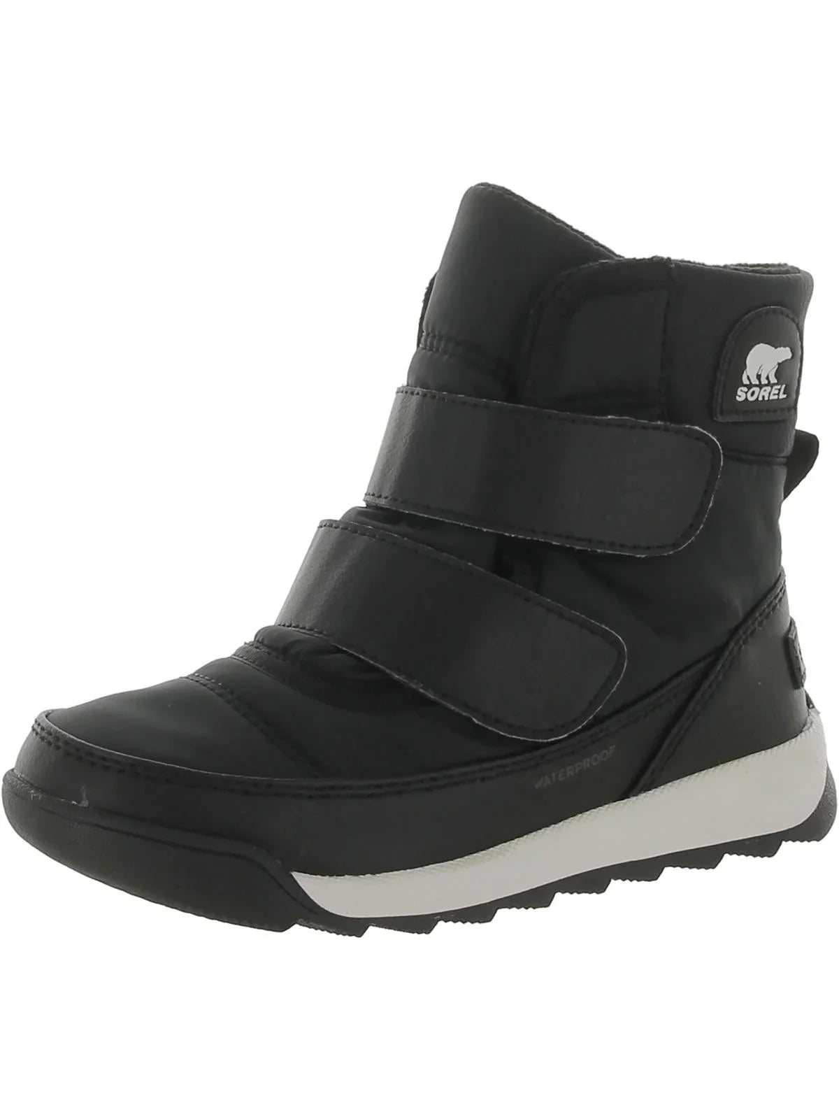 On Pull Boots Girls Strap Fur Sorel Winter Faux Whitney