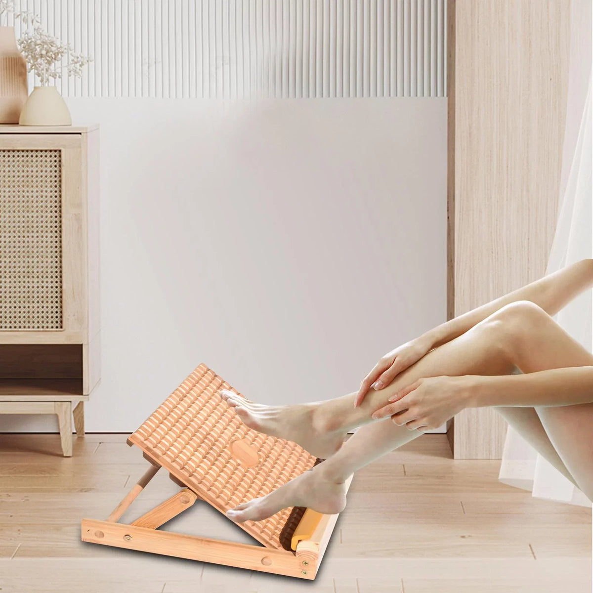 Slant over Board for Ramp Toes Calf Stretching Anti Exercise Yoga Slip Slant Knees Tilt Board Board Massage Professional Slant Wedge Board