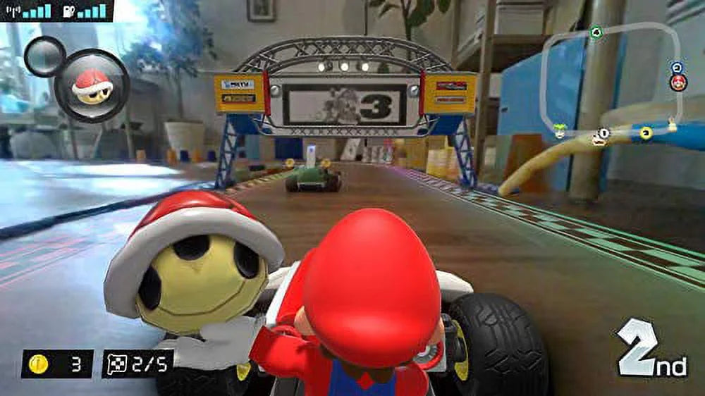 Live: -Luigi Mario Set Nintendo Circuit - Switch Kart Home