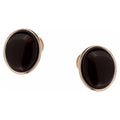 Sterling in Earrings Cherry with Baltic Amber Silver Gold-plated Stud 3796 Color
