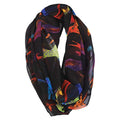 Wrap Laurel Infinity Artistic Scarf Burch Horses Dancing