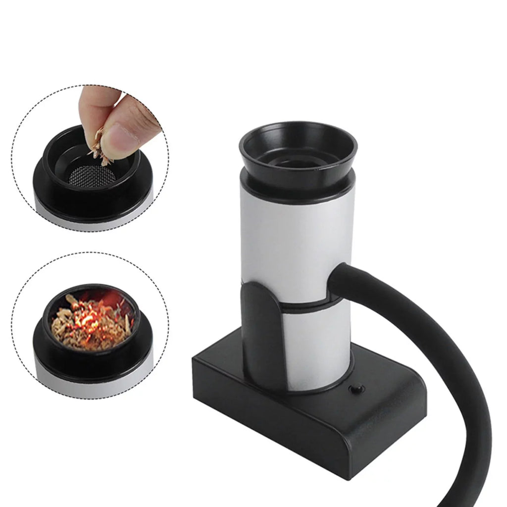 , Smoke Meat Portable Handheld for Smoke Cocktail Food Food Food , Infuser , Kitchen Cooking Mini