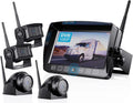 Wireless Truck/Semi-Trailer/Box Camera Monitor 1080P for Moistureproof IP69 Backup Rear Truck/-B4C Camera Digital View 7'' Kit System