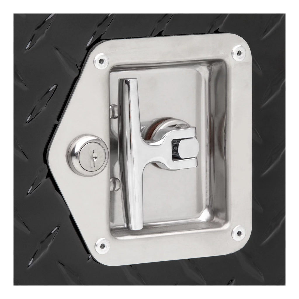 Heavy-Wall Box, Lid Aluminum Tool Fender Wheel Black Well Truck EC30012 Gloss RigidCore 48-Inch Driver-Side