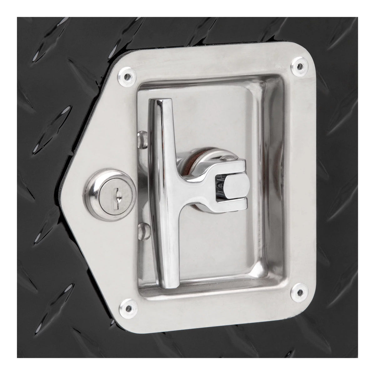 Heavy-Wall Box, Lid Aluminum Tool Fender Wheel Black Well Truck EC30012 Gloss RigidCore 48-Inch Driver-Side
