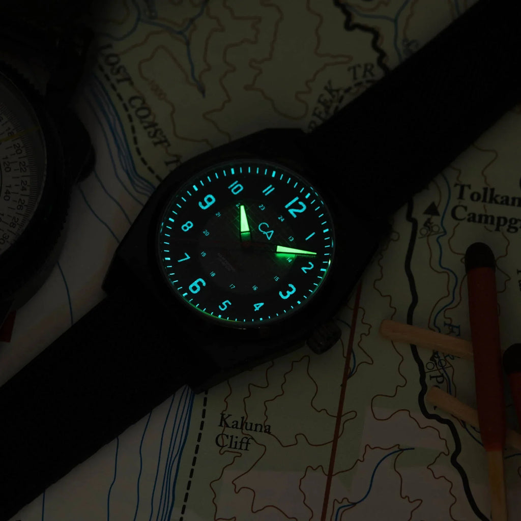 Co. Lost Midnight Solar Coast Field California Watch