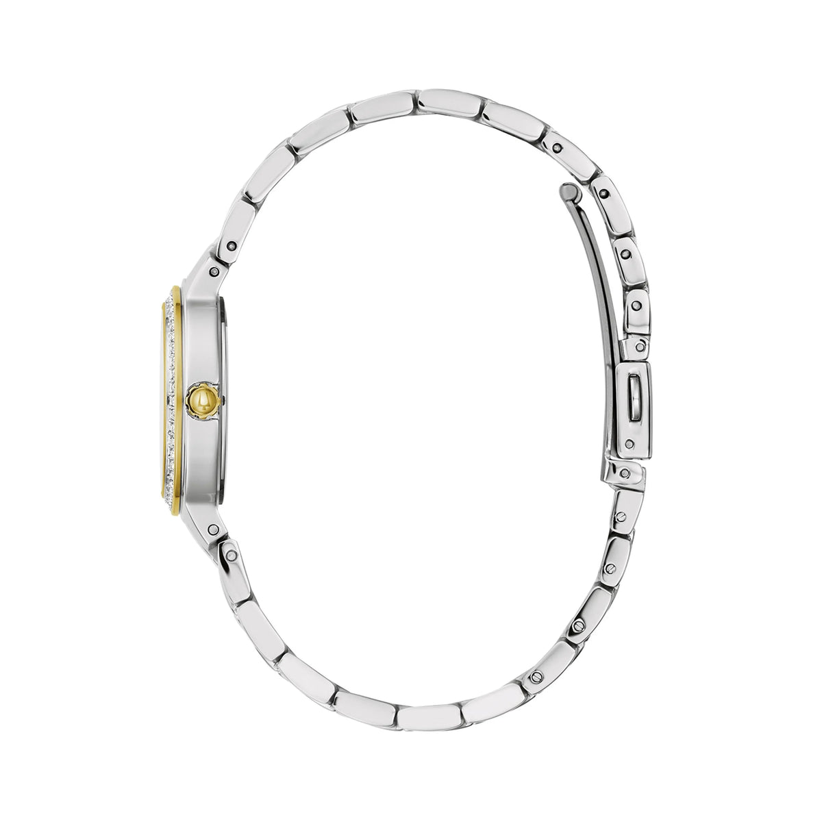 Watch Stainless - Bulova Crystal Women's Two-Tone Accent Steel 98L271
