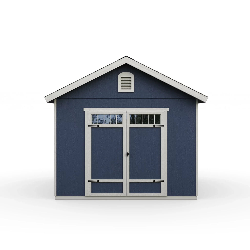 x ft. ft. Handy 10 Wood Shed Home Beachwood (with Floor) Products Storage 12