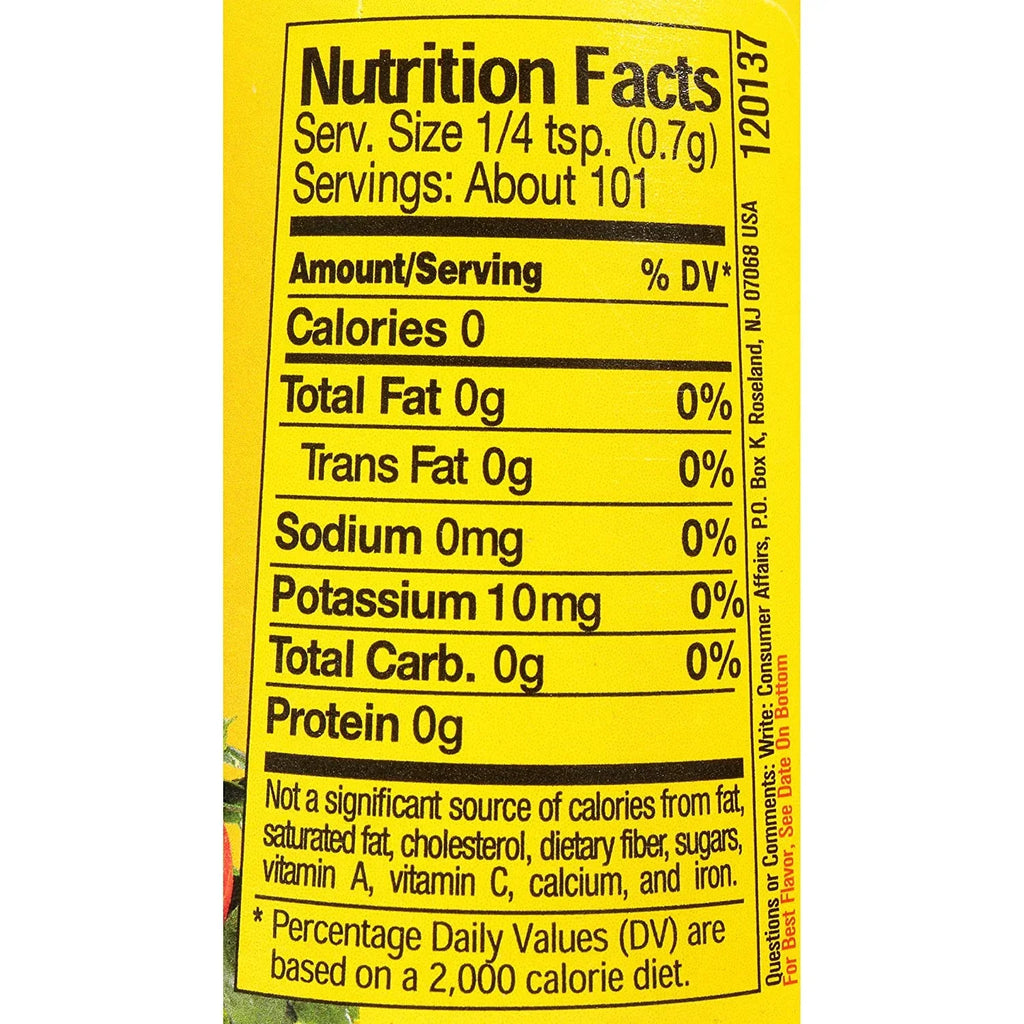 (Pack Spicy Bottles Extra 12) Salt-Free oz. Blend, 2.5 Seasoning Dash of