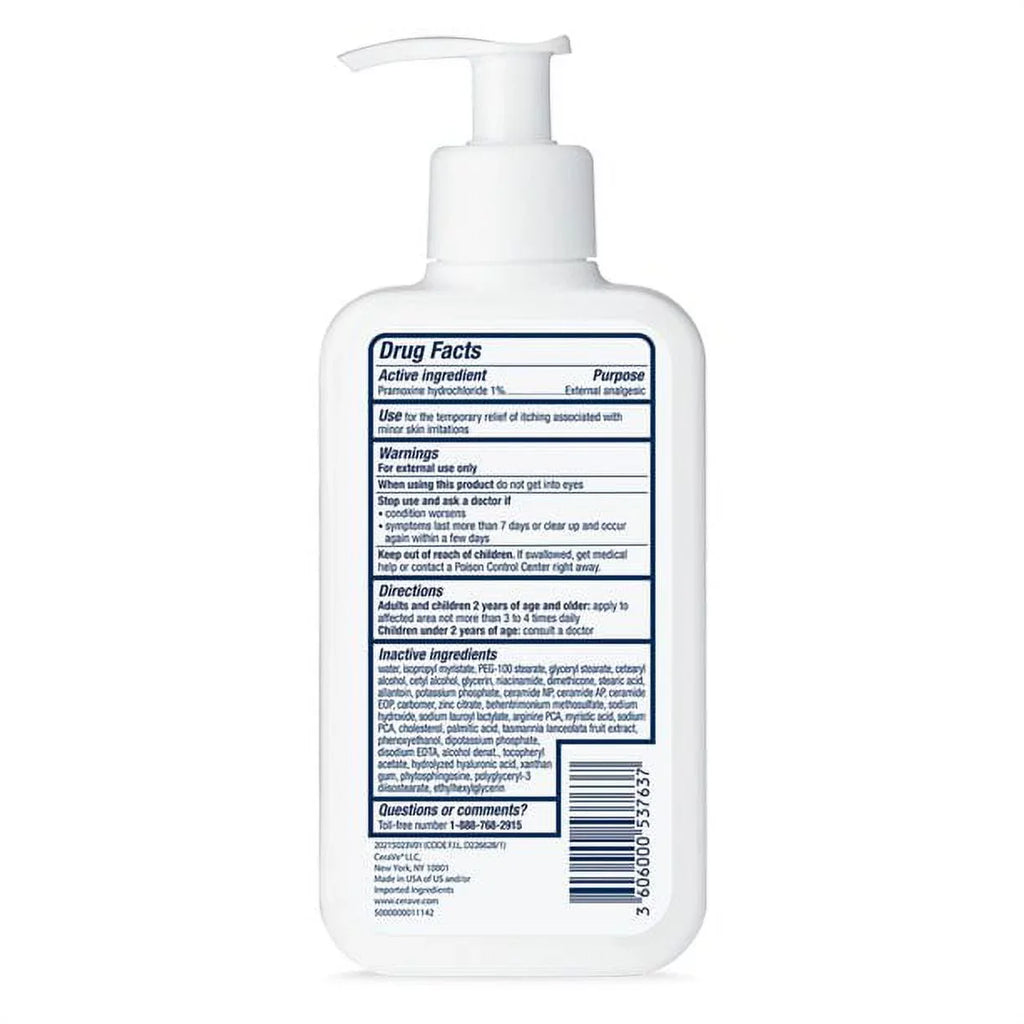 Itch Moisturizing oz Relief CeraVe Lotion 8
