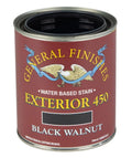 , 450 General Black Quart Finishes, Walnut,