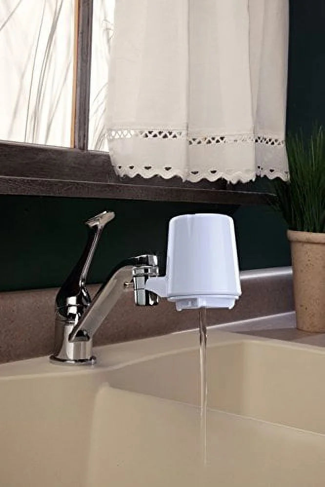 Filtration, Faucet Advanced with -15A Culligan Filter Mount Moisture Finish White