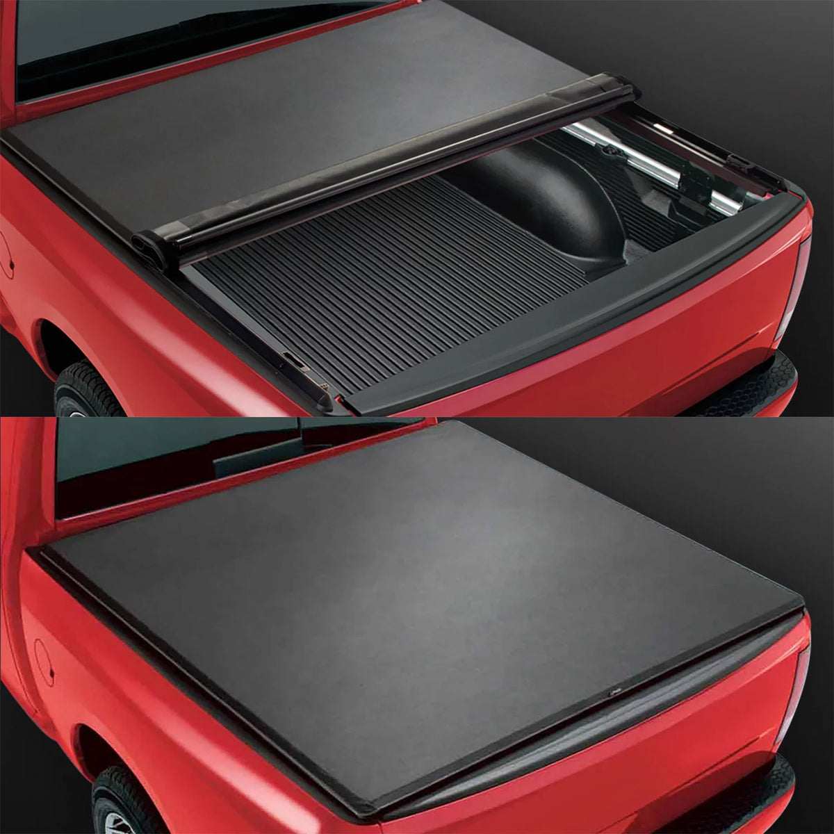2019 Matte For Vinyl Black 2021 --090 to Roll-up Bed 20 Ford Motoring 5Ft Tonneau Shield Truck Top Ranger Soft Short