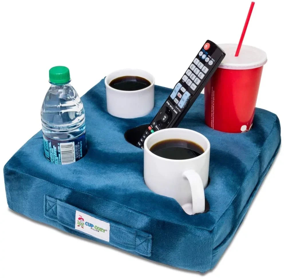 Use car, park, As cave, bed, (Teal) anywhere-Couch, your spills. prevent Seen and drinks more! world's Cup and man -The Pillow it floor, close , beach holder! Deluxe on Keep Cozy cup
