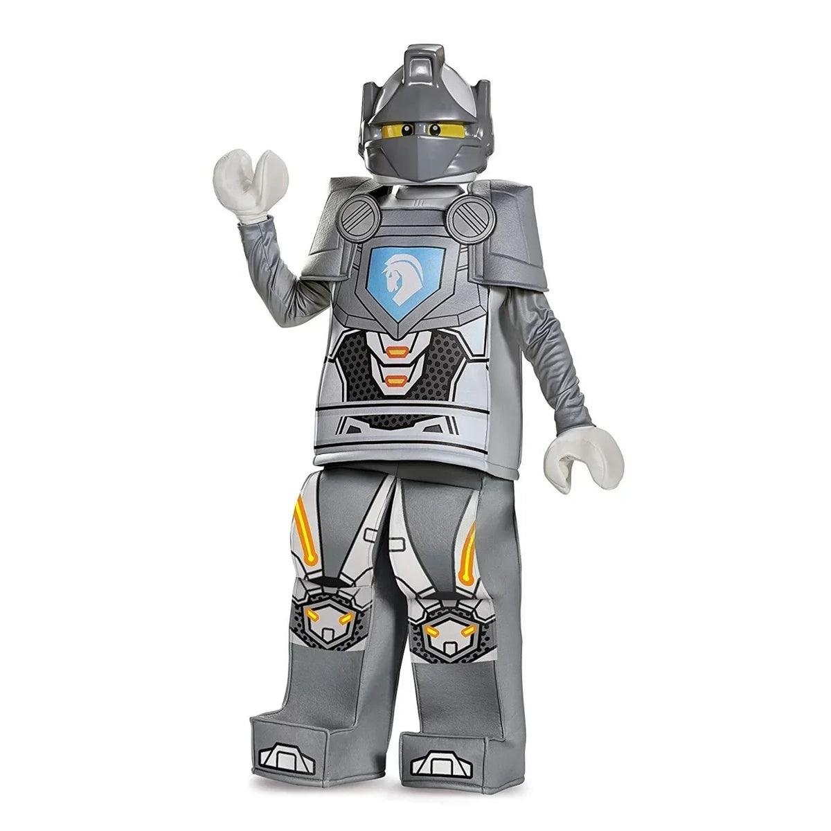 Mask Disguise Detachable 4/6 Lance Costume Boys Prestige Pants Lego Nexo size Knights Shoulders S