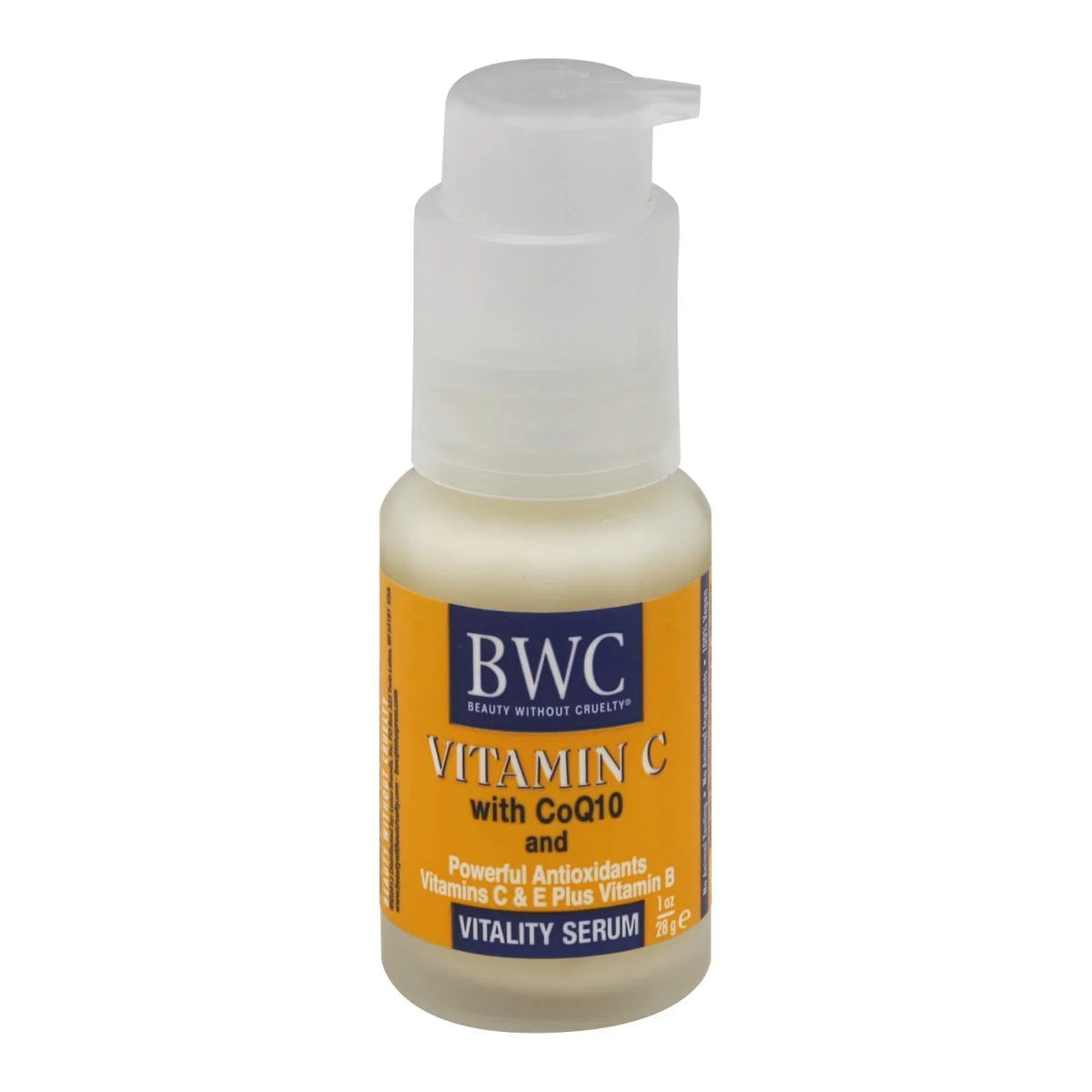 oz 1 Serum Without CoQ10 Vitamin C With fl Beauty Vitality Cruelty -