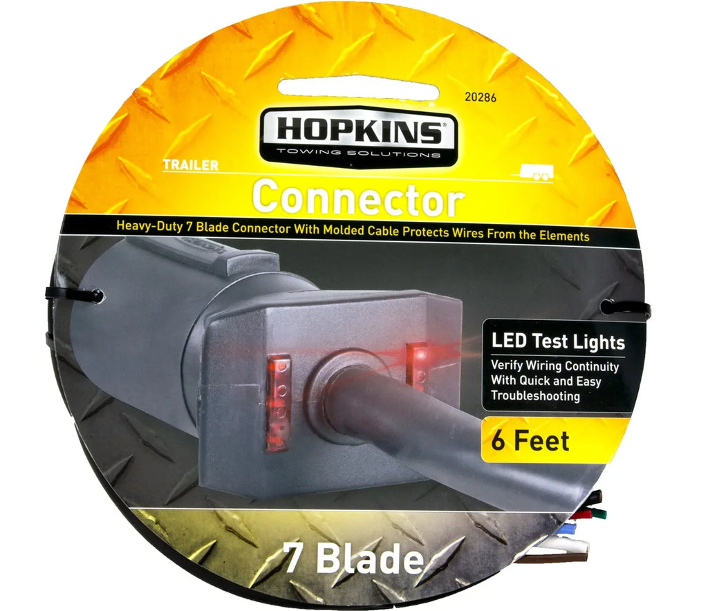 Solution 7 End Towing Hopkins Blade 20286 Molded Test Trailer Cable