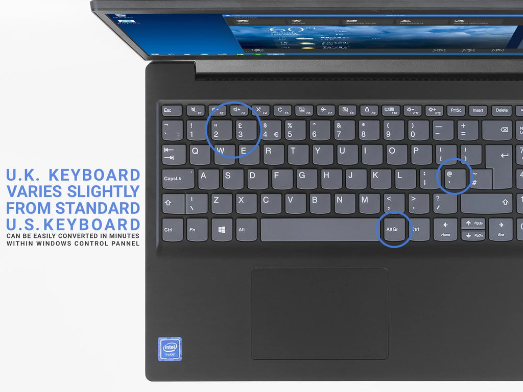 , Windows , Display, IdeaPad , 2.6GHz, Keyboard, Upto N4000 15.6" Intel Notebook, Celeron 330 Reader, 8GB Pro Card Wi-Fi, 10 512GB Bluetooth, , Lenovo