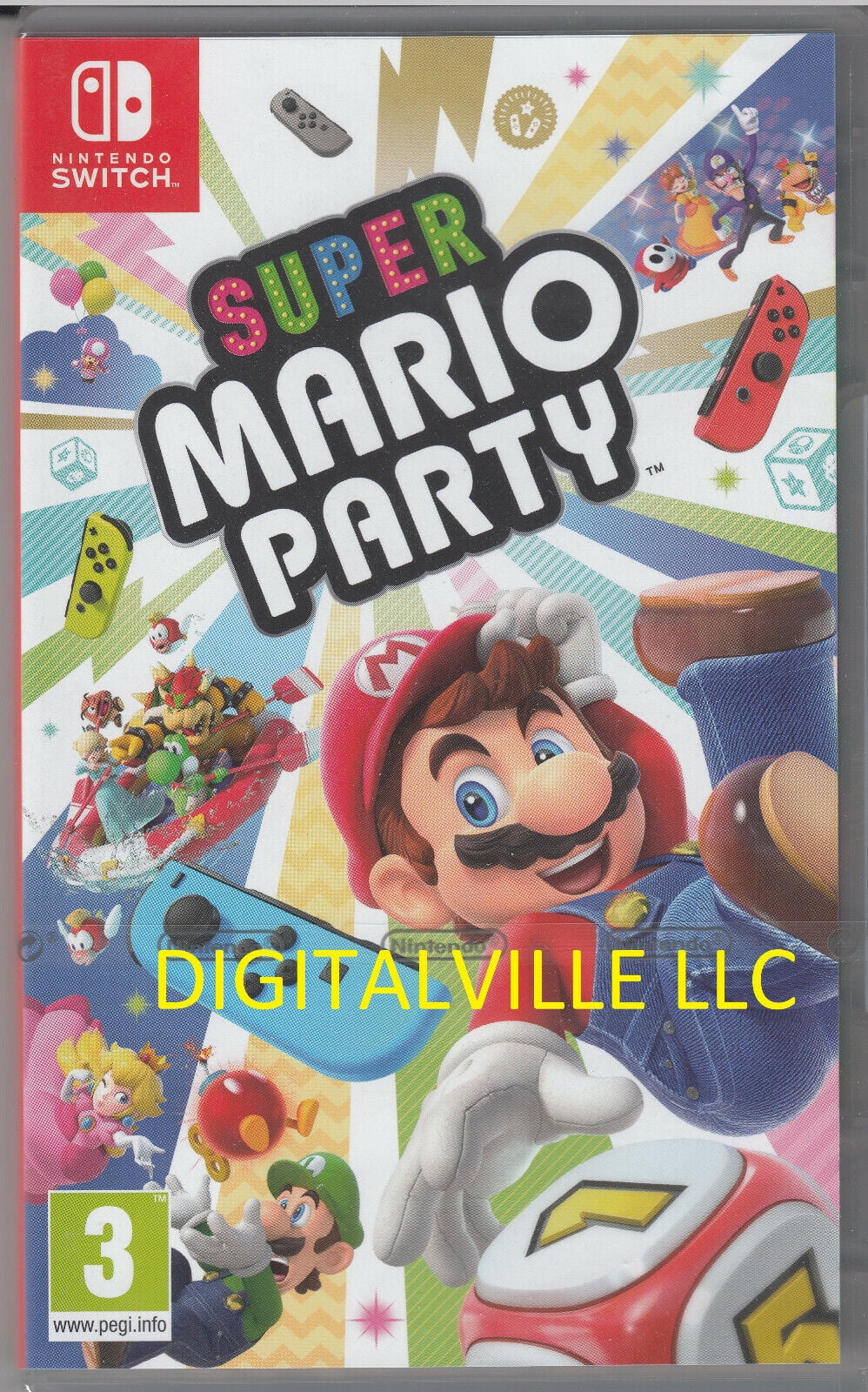Sealed Nintendo Brand Factory Mario New Switch Party Super