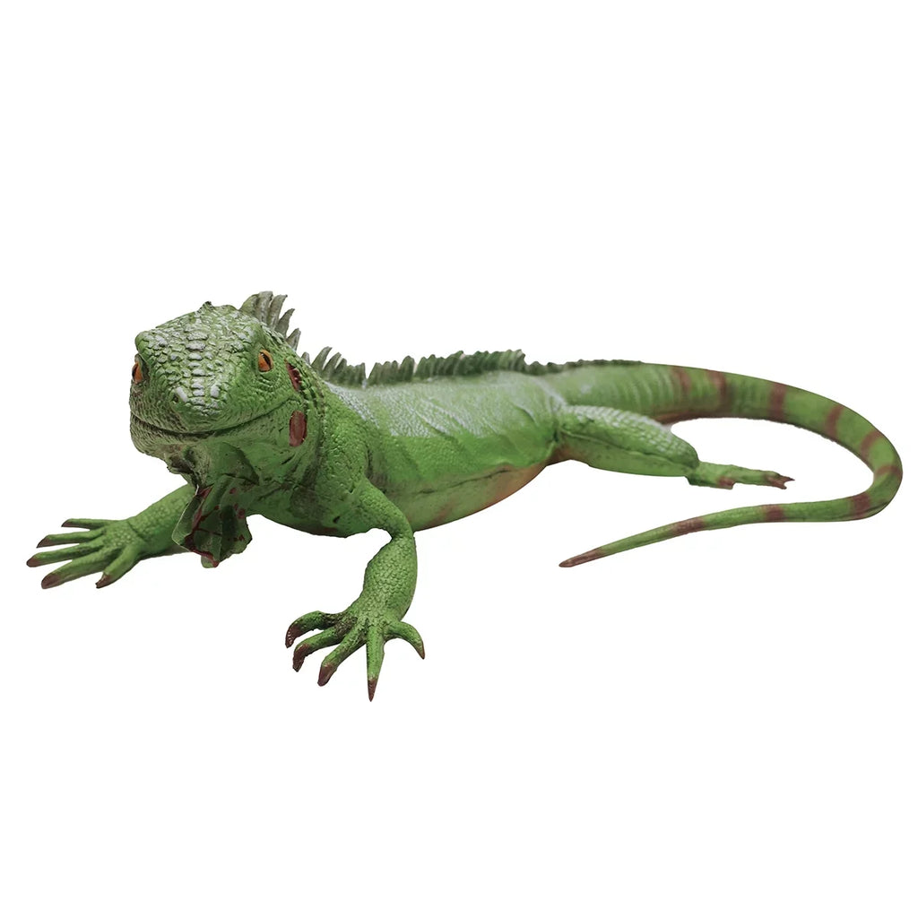 Iguana Foam Movie Life Lizard Reptile Dragon Bearded Prop Green Filled Giant Rubber Size Large