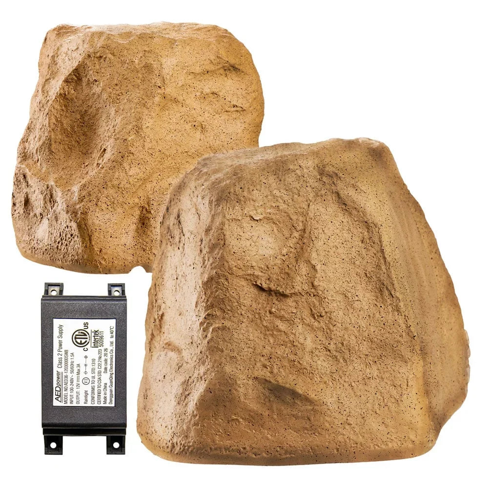 Canyon Outdoor Defensive, – Rock 120W Speaker Bluetooth Sandstone Audio Brown inch Climatic 5.25