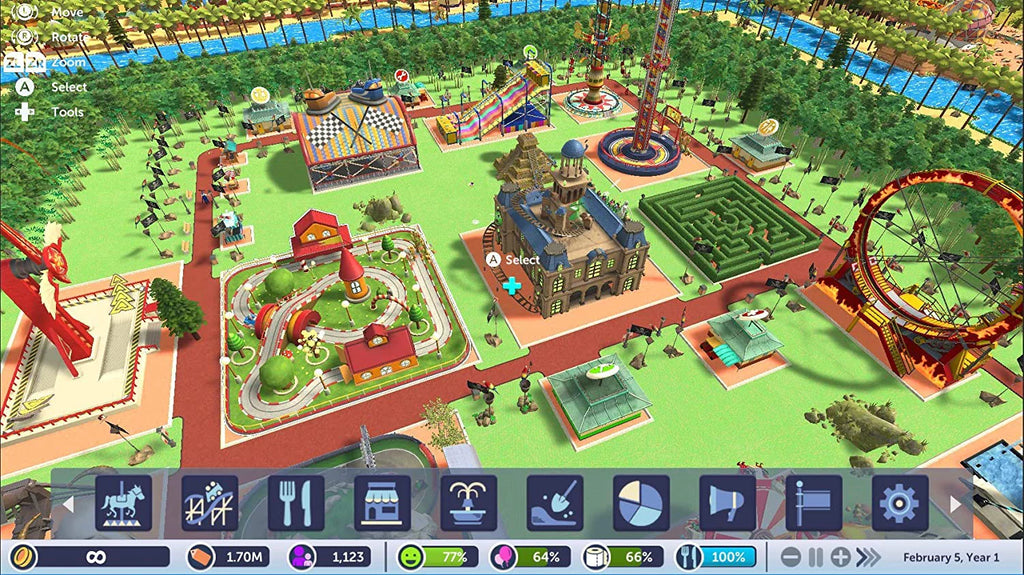 Edition, Tycoon: Adventures Nintendo -Standard Rollercoaster Switch Atari,