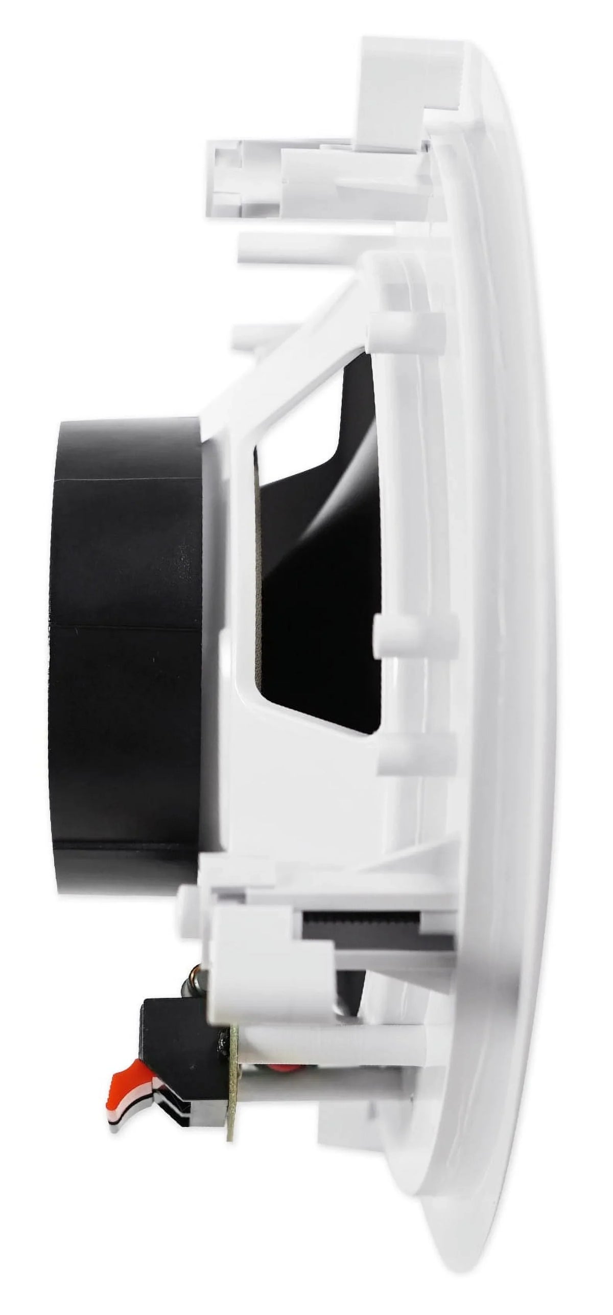 Speakers+Wall Ceiling Stereo+8 4-Room Controls Rockville Home White 8" Kit Audio