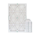 x x Glasfloss. 23-1/2 Actual 12 Filters Size: Pack Pleated 10x24x1 of by Air 9-1/2 7/8 10