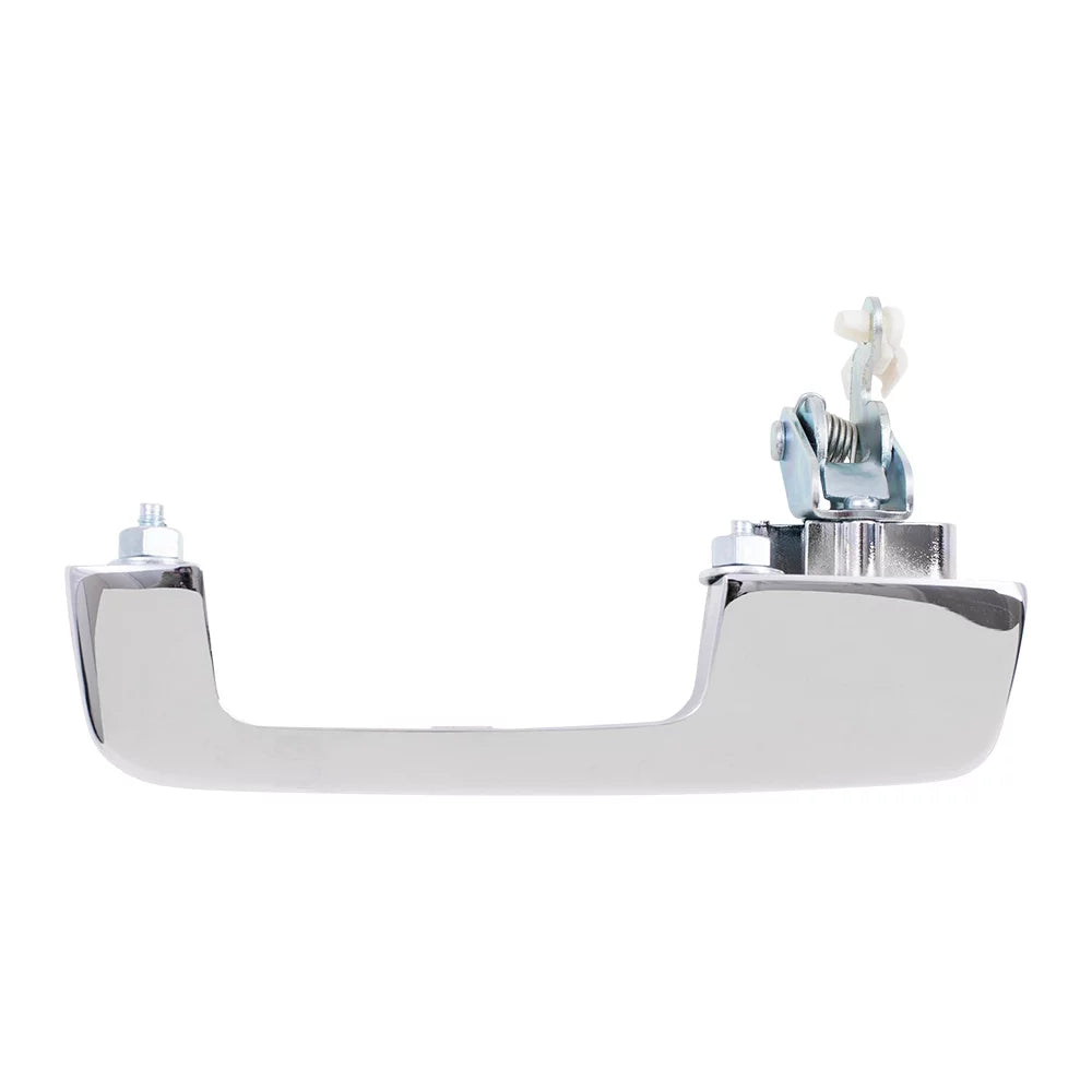Brock Rear Exterior Front with 55075649 Van Handle Door Drivers Outside Pickup compatible Chrome Truck Replacement