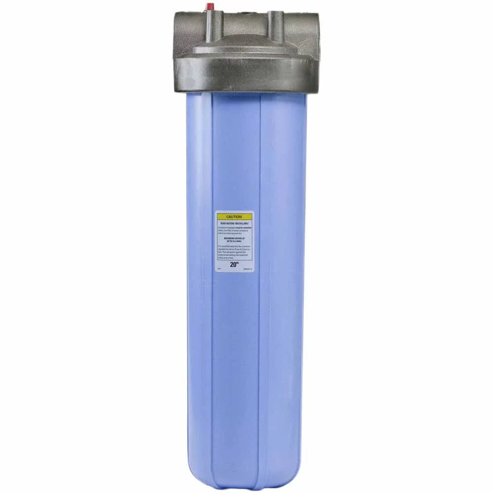 & Filter Blue with Housing Pressure 20-inch Ports Big 1-inch Release (150233)