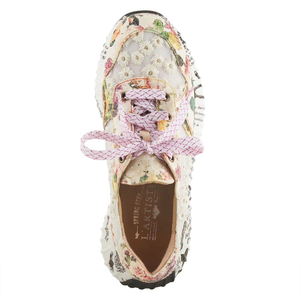 Women's / Multi Daisymae 43 Spring 11.5-12 Fashion Beige L'Artiste Step Sneaker