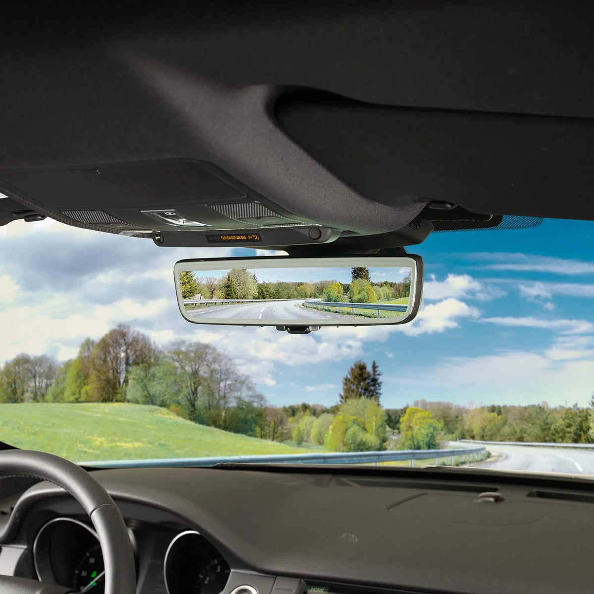 Back Up Audiovox Display Rear Full with Mirror Mirror Camera View Mode Auto-Dimming, Gentex Mode and