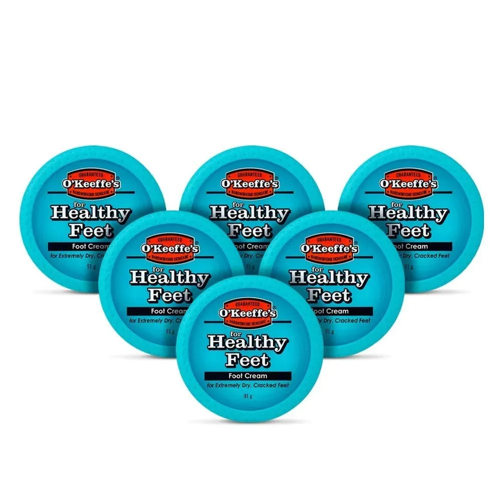 OKeeffes Jar 91g 6 Pack Healthy Feet