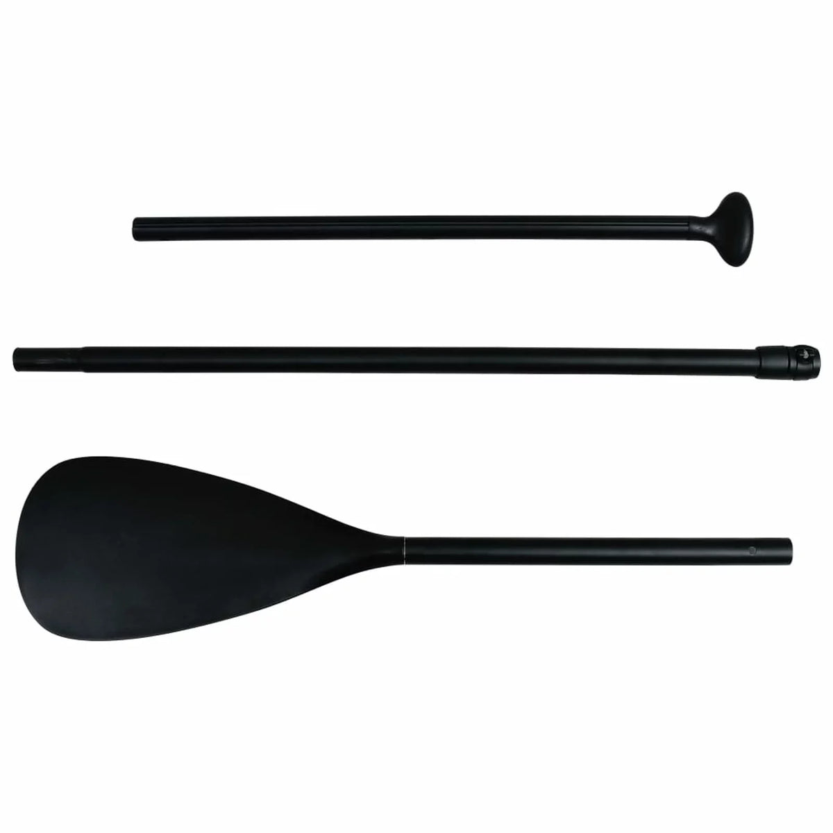 White Inflatable Paddleboard and Black Set