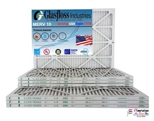 in Size: 14.5 Made Air 10 - 29.5x7/8 - Glasfloss inch) x - Filter 15x30x1 (Actual -Qty:4 Furnace
