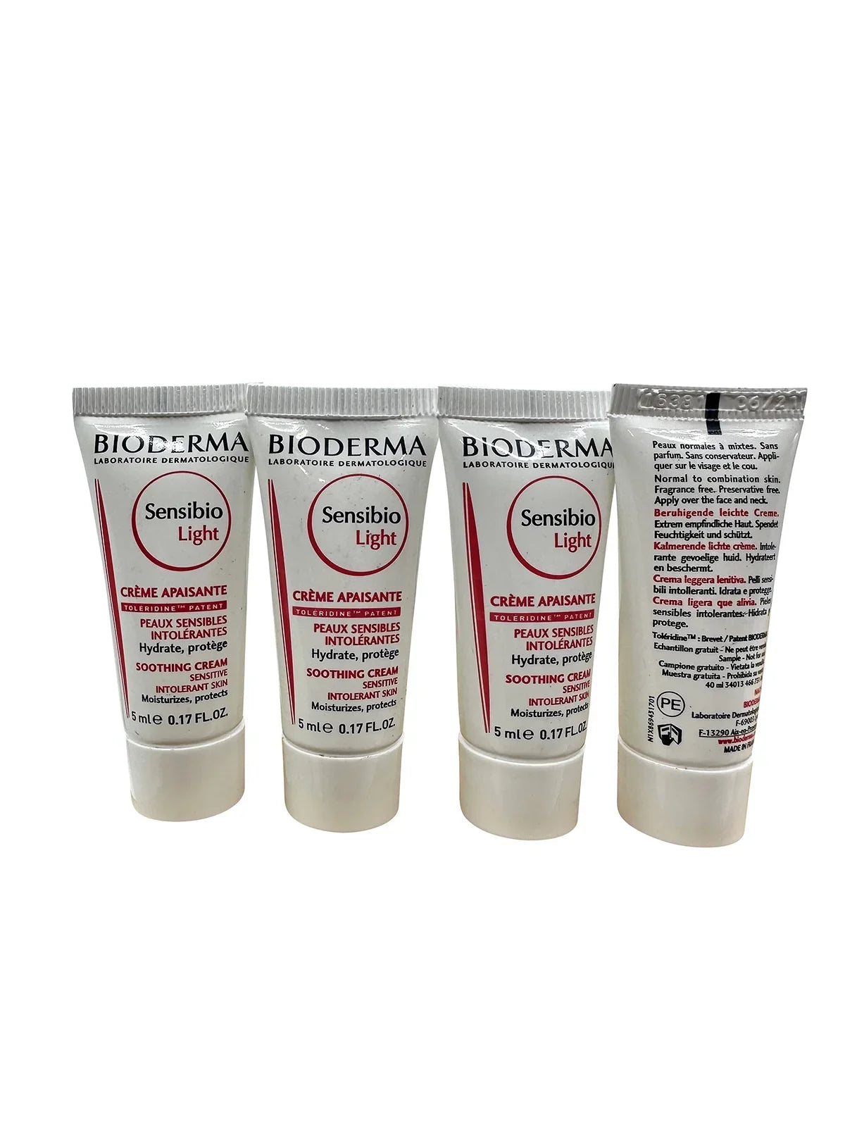 Soothing Light Sensibio 0.17 Cream & oz Intolerant Bioderma of 4 Sensitive Skin Set