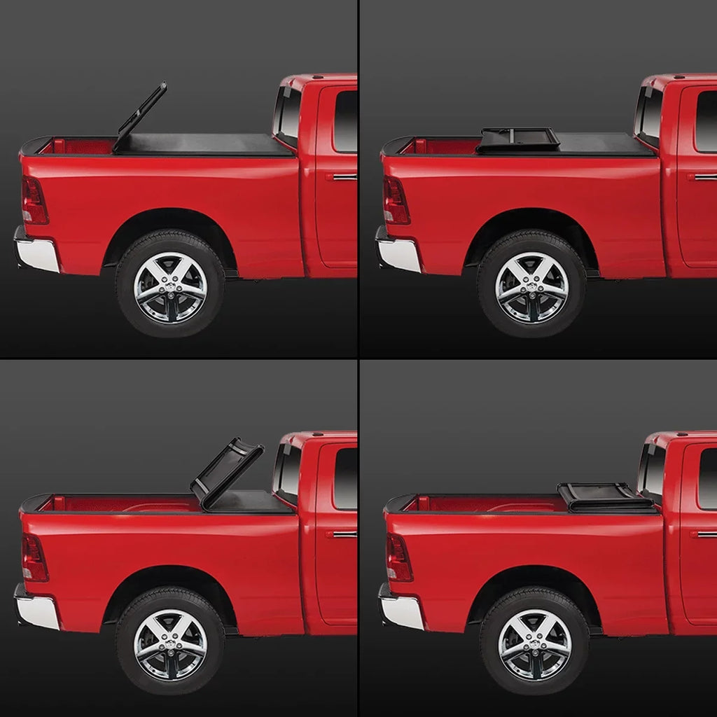 Chevy Adjustable Trunk --043 16 5' 2015 Colorado/ Bed Tri Fleetside Motoring Shield Tonneau Top 17 for Soft -Fold 18 to 2019 Canyon
